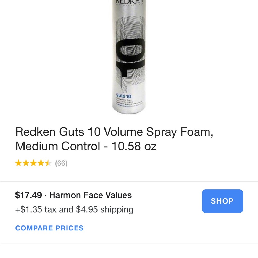 Medium Hold Root Targeted Spray Foam Mousse